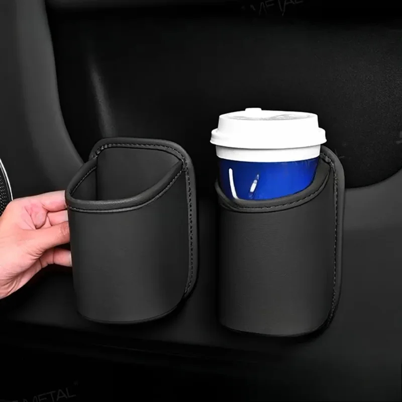 Tablet Car Accessories - 차량 도어 컵홀더 가죽 자동차 음료수