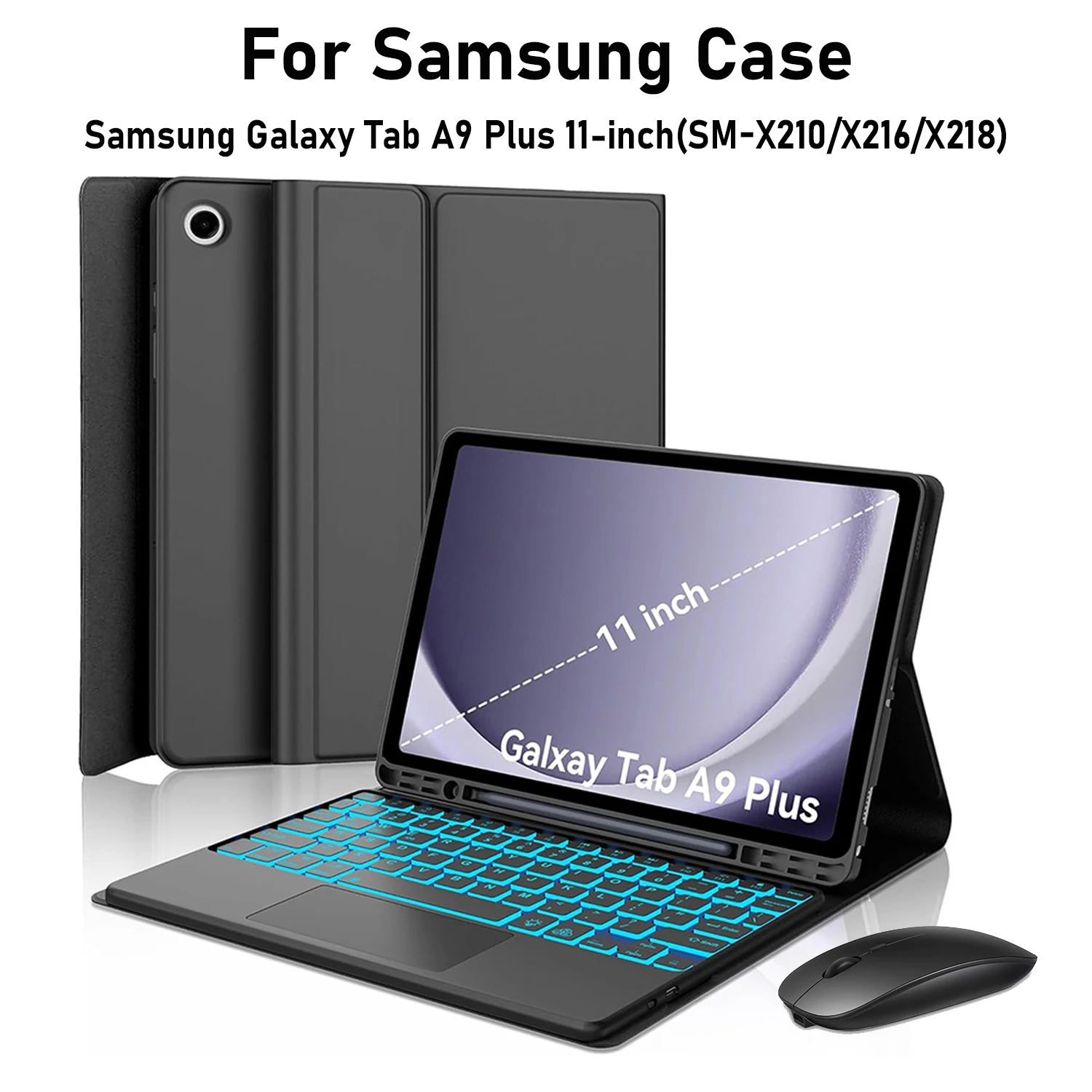 Samsung Tablet Keyboard Accessories - 삼성 갤럭시 탭 A9 플러스 A9+