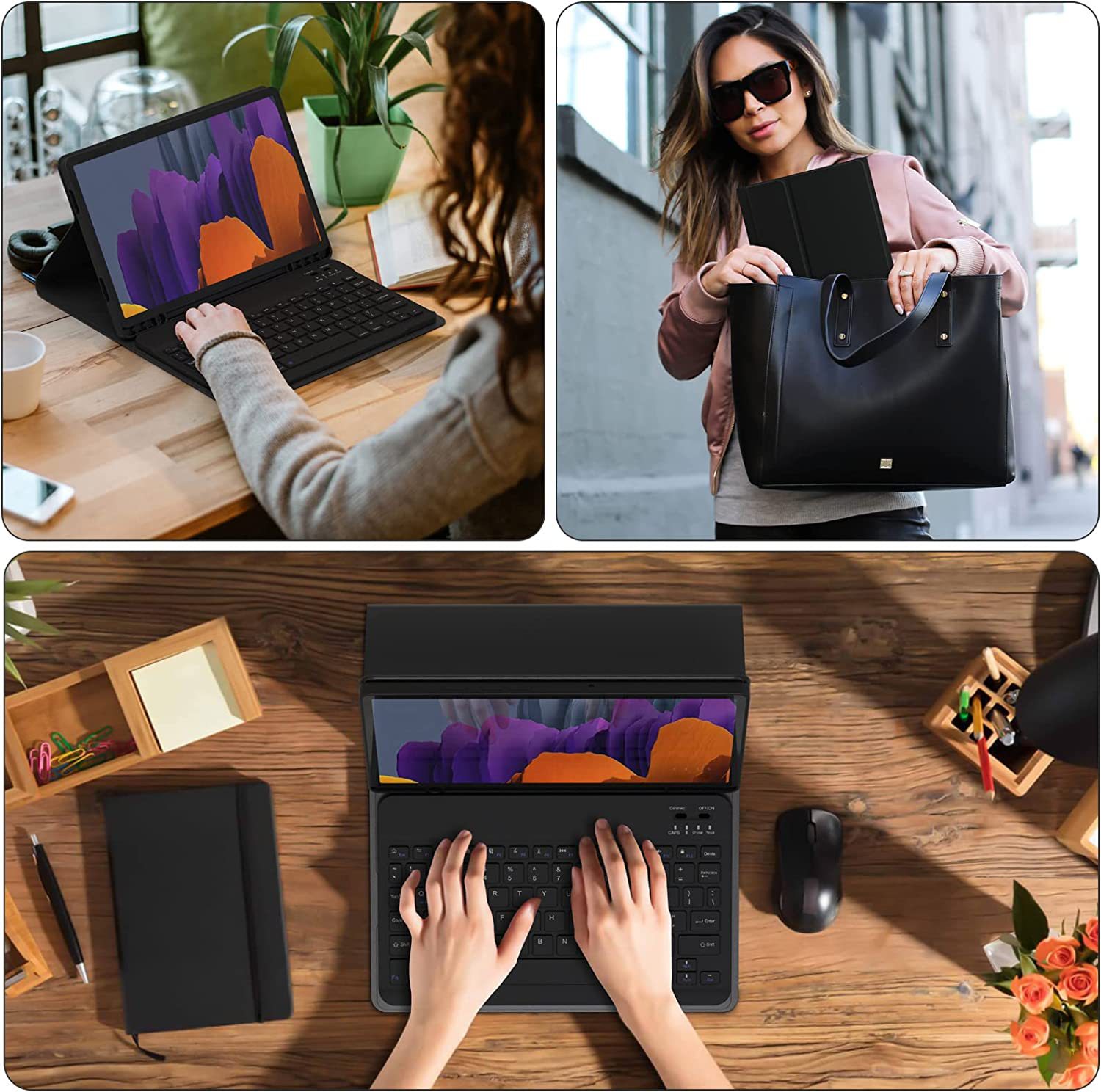 삼성 갤럭시 탭 S9 플러스 케이스 삼성 탭 S9 +  - Samsung Tablet Keyboard Accessories 리뷰 및 가격