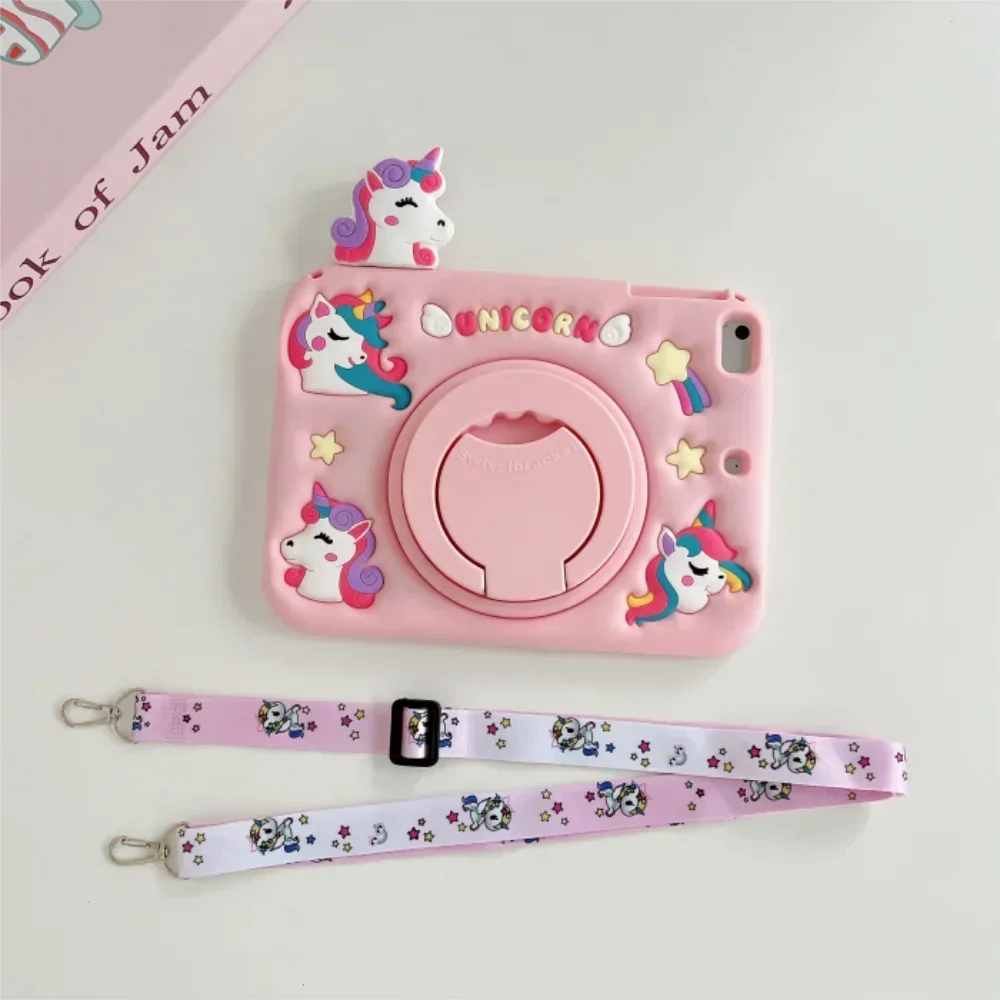 2023 귀여운 만화 유니콘 태블릿 커버, 샤오미 패드 - Redmi Tablet Accessories 리뷰 및 가격