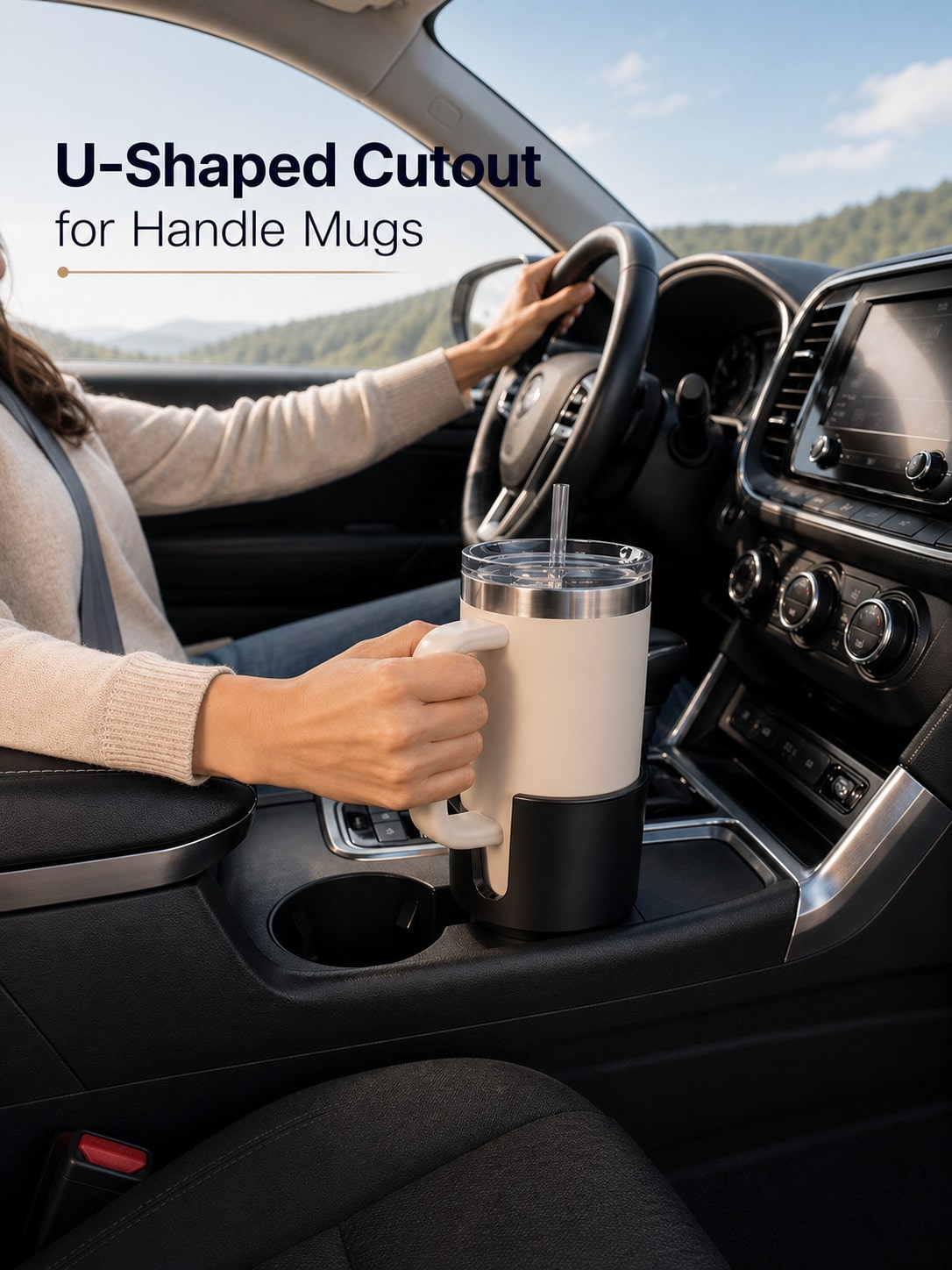 32-40온스 텀블러, 핸들 머그컵, 물병 홀더용 차량 - Tablet Car Accessories 리뷰 및 가격