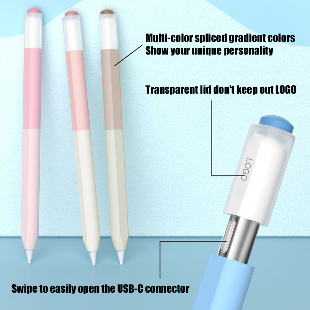애플 펜슬 3용 컬러 스플라이싱 실리콘 펜 케이스 US - Tablet Accessories For Kids 리뷰 및 가격