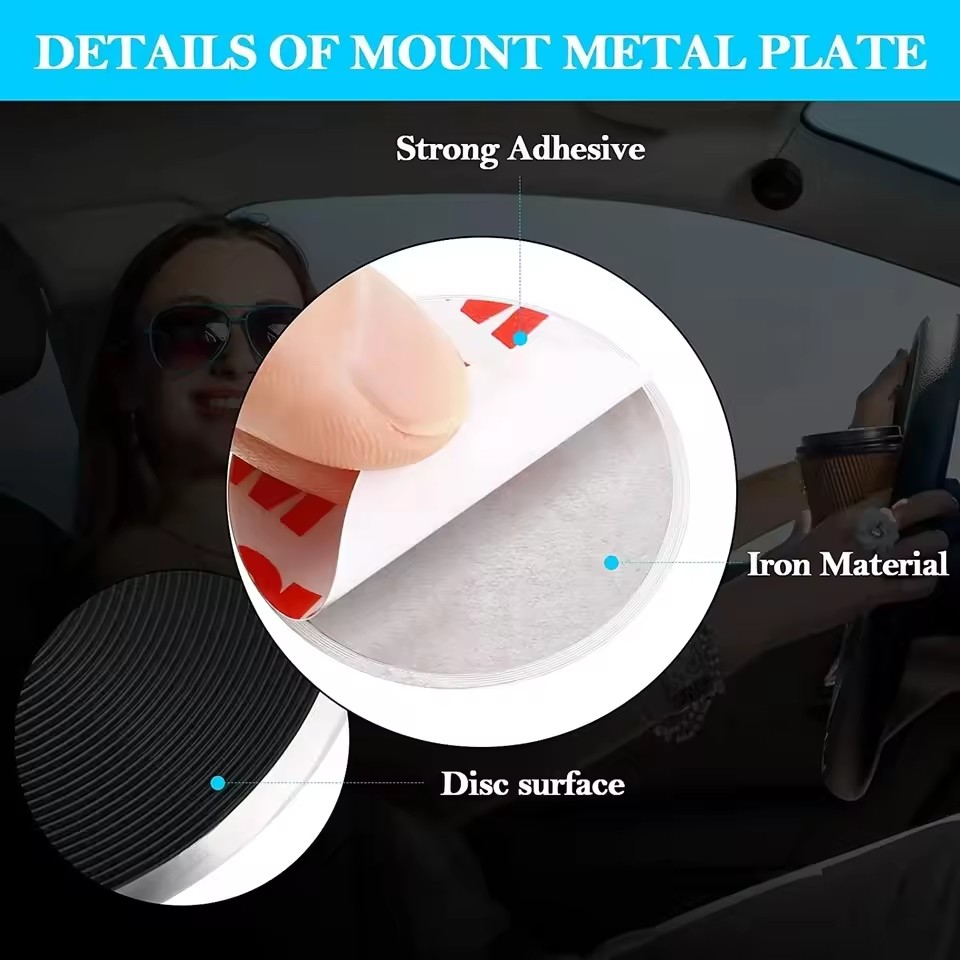 자석 차량용 휴대폰 거치대용 얇은 금속판 디스크, 자석 - Tablet Car Mount 리뷰 및 가격