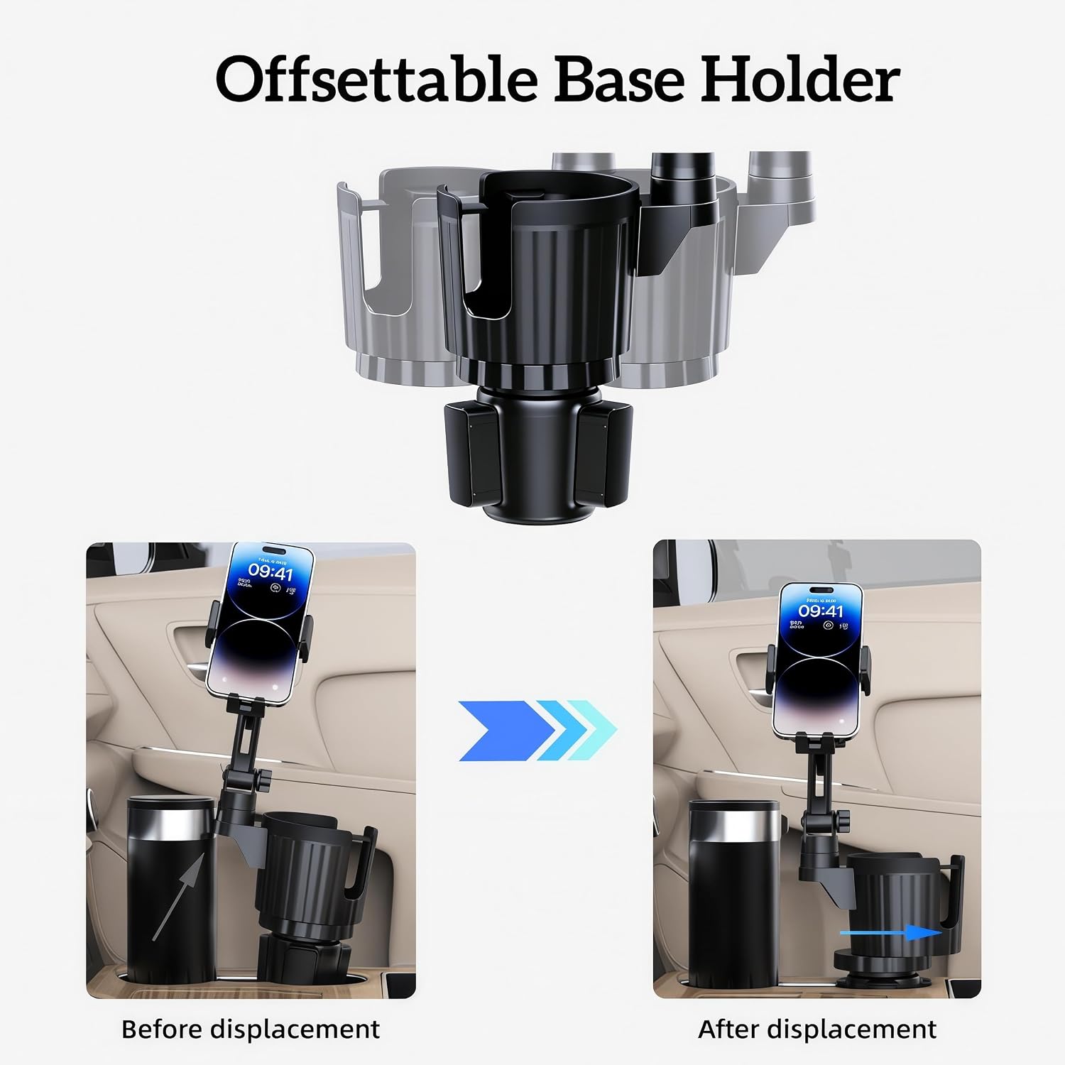 차량용 태블릿 거치대, 3-in-1 컵홀더형 아이패드  - Tablet Car Mount 리뷰 및 가격