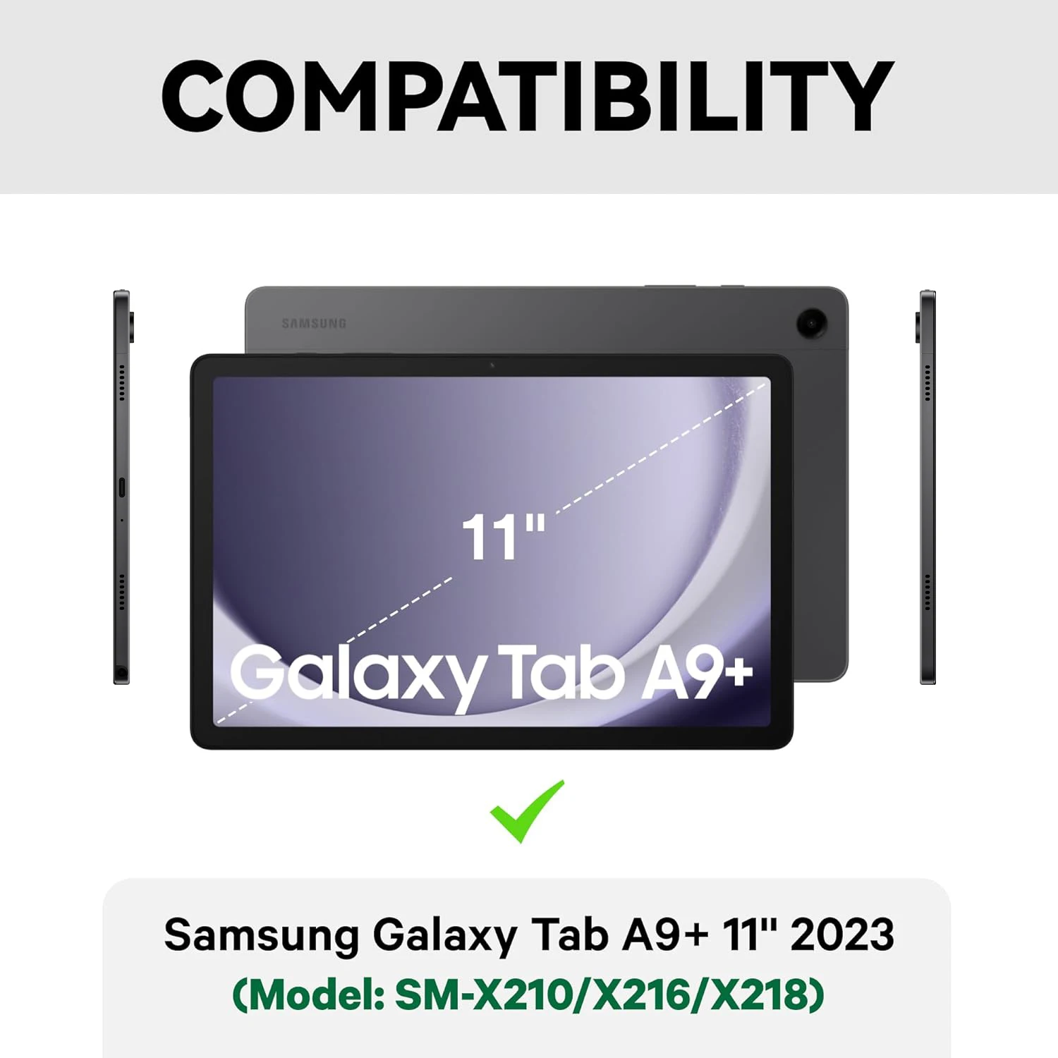 삼성 갤럭시 탭 A9 플러스 A9+ 11인치 SM-X2 - Samsung Tablet Keyboard Accessories 리뷰 및 가격