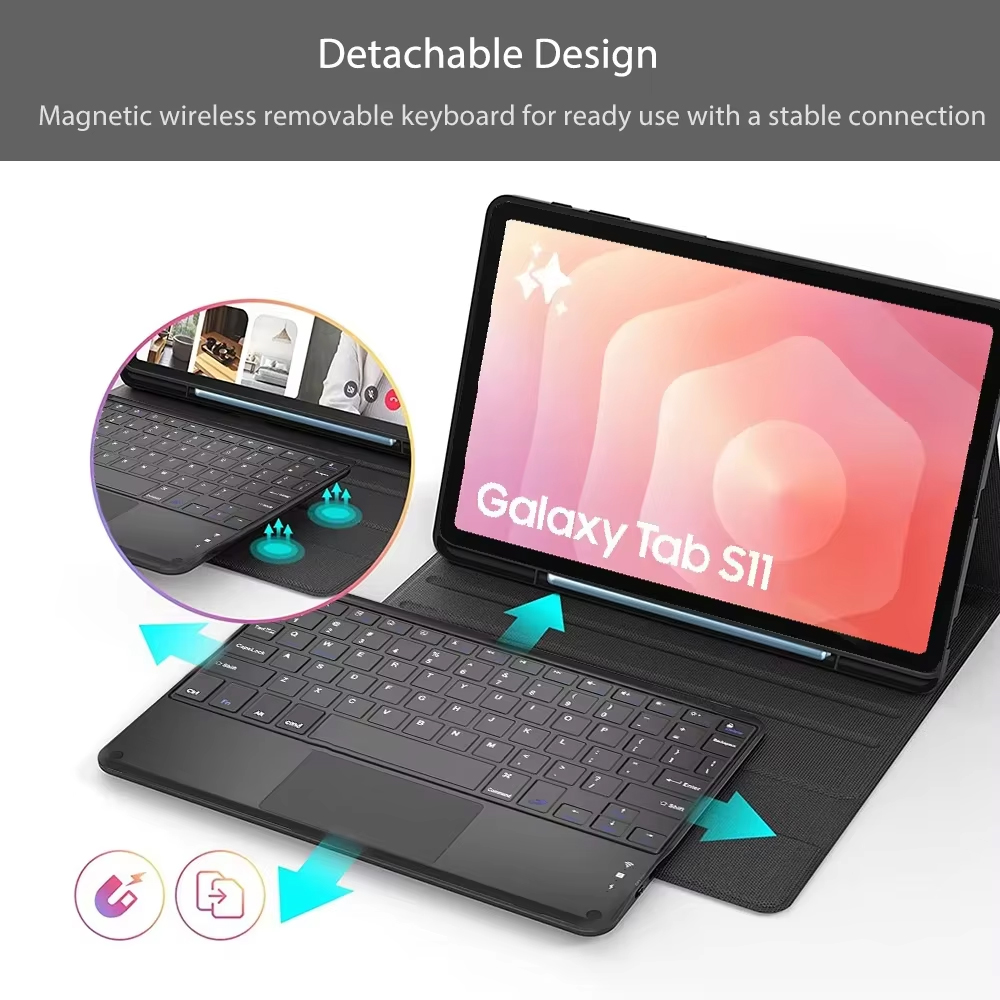 삼성 갤럭시 탭 S11 11인치 2025용 탈부착식 키 - Samsung Tablet Keyboard Accessories 리뷰 및 가격